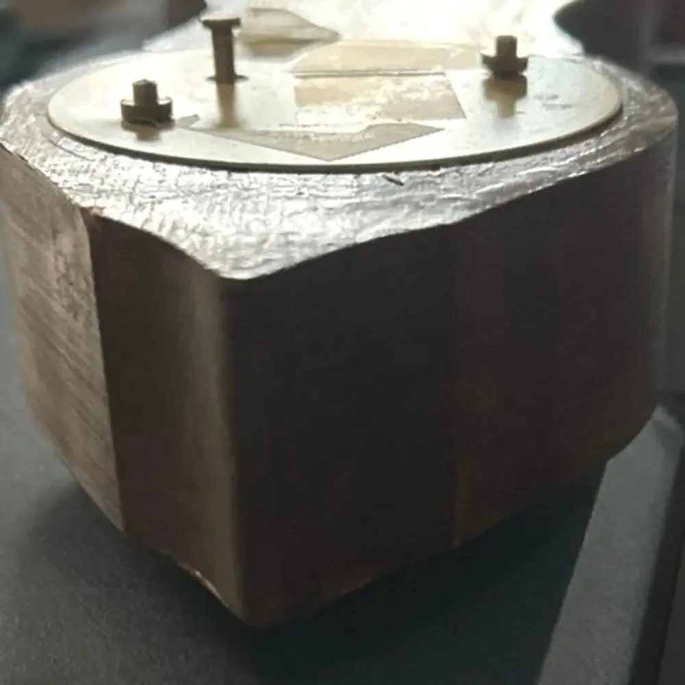 Swedish Mora Table Clock c1970’s Nils Olson with German Mercedes Movement